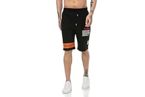 Redbridge Short de Jogging pour Homme avec Logo NASA