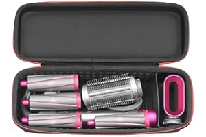 ‎DINGGREAT DingGreat Schützende Aufbewahrungsbox für Dyson Airwrap Styler und Zubehör, Wasserdichte Harte EVA Shockproof Reise Tragetasche für Dyson Airwrap Styler HS01(Box Only)