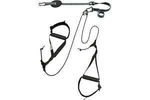 ‎EAGLEFIT eaglefit - Premium Sling-Trainer „Allround“ für Zuhause & Unterwegs inkl. Umlenkrolle, Türanker, Poster & Zubehör (verstellbar 90-310cm) - Für Krafttraining & Muskelaufbau - Vielseitige Befestigung