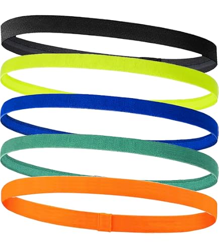 Fascia larga per le donne fascia per capelli elastica incrociata intrecciata tinta una Yoga Running sport antiscivolo accessori per capelli sudore  200000297