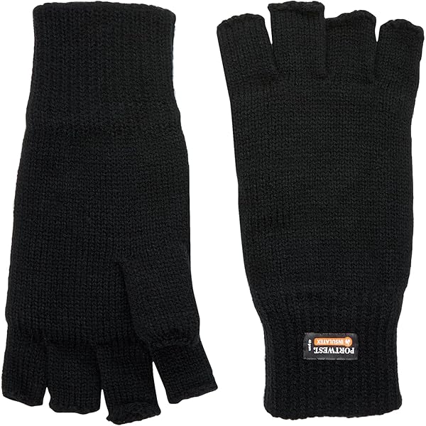 thumbnail image 2 of CLEARANCE - Ens Theral Knitted Winter Gloves (One Size) (Black 2 of 10