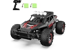 TECH RC Macchina Telecomandata 2,4GHz con Due Batterie di 70 minuti Auto Telecomandata Alta Velocità Off Road Vehicle 20KM / H RC Auto 1:16 di Tutto Terreno,Perfetto Regalo per Bambini e Ragazzi