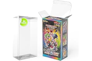 MINTKEEPER Display Compatible avec Les Pokémon Display Japonais, Films de Protection compatibles avec VMAX Climax et similaires, Film de Protection Pet épaisseur 0,5 mm (10 unités, 14,1 x 7,6 x 4,4 cm)