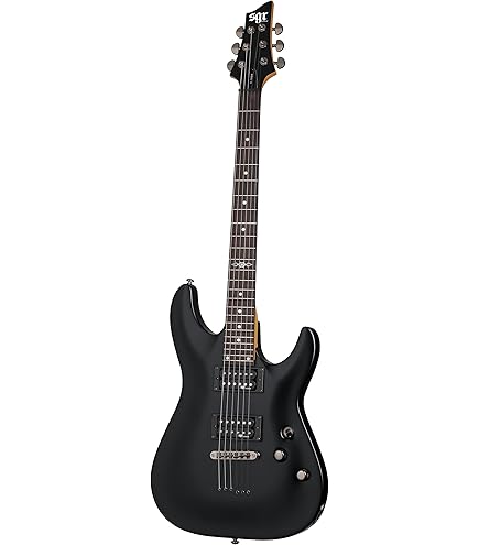 Schecter (シェクター) sRraper-6 Schecter 006 SGR 6-sting Guitar, Midnight Satin Black : Amazon.in
