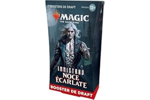 Magic The Gathering- Animals Pack de Draft de 3 boosters Innistrad : Noce Écarlate, Multicolore