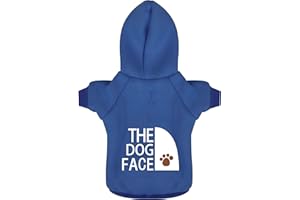 Paiaite Chihuahua Blue Dog Hoodie, Keep Your Dog Warm with Stylish Printed Sweatshirt, Pet Clothes and Sweater in One, Perfect for Winter, Cool Summer Nights, XXL