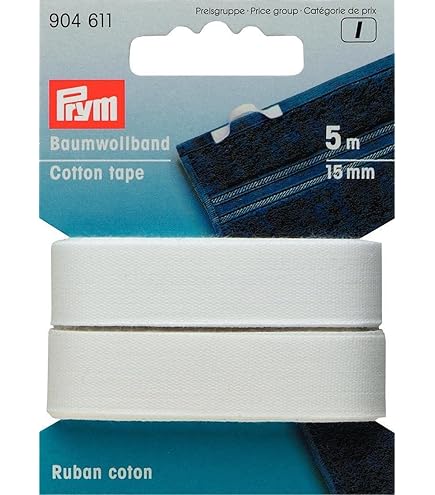 Nastro Elastico Prym 18 Mm Nero - Per Orli, Costumi, Cucito, 66% Poliestere 34% Elastan - Foto 8