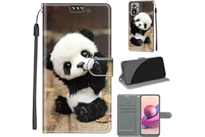 TOMYOU Cover Custodia per Xiaomi Redmi Note 10 4G / Note 10S Custodia in Pelle PU Premium,[Slot per Schede] Anti-Slip Flip Pieghevole Case per Xiaomi Redmi Note 10 4G / Note 10S (6.43")