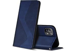 ZONNAVI Coque pour Xiaomi Mi 11 Lite 4G / 5G / 5G NE, Premium Étui Housse en Cuir de Protection avec [Emplace…