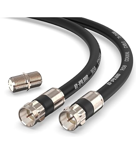 Lumonic RG59 RG59 Câble Coaxial + Ligne électrique 305m | Câble De