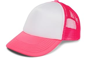 styleBREAKER Gorra de Malla de 5 Paneles Unisex, Gorra de béisbol Tipo Trucker, Gorra Basecap, Cierre Ajustable de Click y Snap 04023007