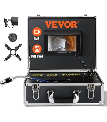 Anysun Inspectiecamera, endoscoop 1080p met zelfnivellering, kabel met