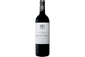 CASTEL CHATEAUX GRANDS CRUS Les Charmes de Grand Corbin - AOP Saint Emilion Grand Cru - Vin Rouge – Millésime 2015 - 1 bouteille x 75cl