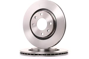 BREMBO 09.8695.14 2x Disque de frein Avant Ø266mm Hauteur: 34mm Épaisseur: 22mm ventilé de l'intérieur
