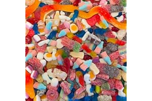 1kg Pick & Mix - Random Sweet Mix - Sweetie Tooth Pick n Mix - Pick and Mix Sweets for Father's Day, Valentines, Birthday, Easter, Kids, Thank You, Congratulations and More
