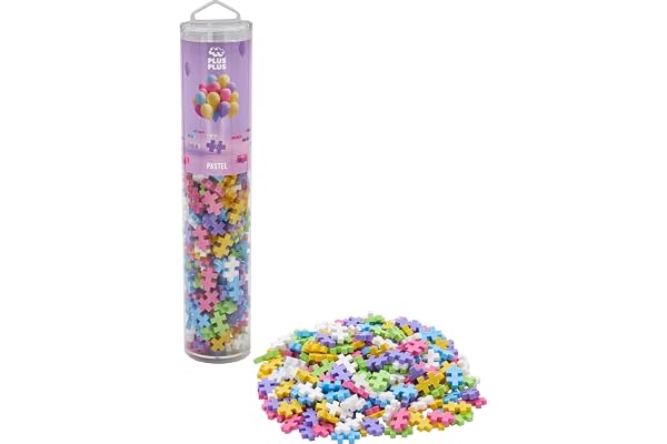 PLUS PLUS - Tube Mega Pastel 240 pièces - PP4187