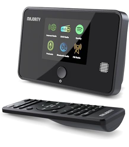 Grundig DTR 6100 2.1 – Radio Internet, DAB+, FM, Bluetooth E Subwoofer Integrato (28 W RMS), Display A Colori, Bianca