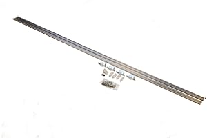 P C HENDERSON Henderson Loretto Sliding Cupboard Door Kit, 2 Doors, 1.8m Track