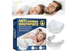 DASHR Bite Bruxismo, Anti Russamento Uomo, Risolvere Bite Notturno, Blocca il Bruxismo, Elimina il Serramento Dei Dent