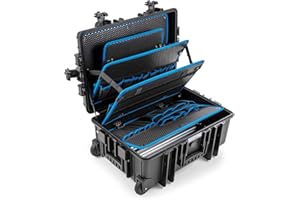 B&W INTERNATIONAL GMBH B&W 117.19/P JUMBO6700 Valise d'outillage 14 pièces, Noir, 53,5 x 36 x 19,5 cm
