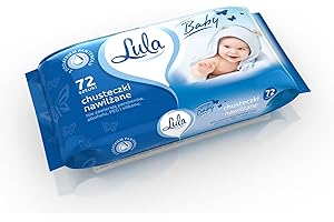 LULA Chusteczki nawilżane z PANTENOLEM 72szt