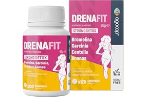 AGOCAP Dimagrante Forte Veloce Donna - Bromelina Forte e Ananas. Brucia Grassi Potente Veloci, Drenante Forte Dimagrante, EXTRA FORTE 120 cpr, Integratore per Dimagrire con Finocchio, Centella e Garcinia
