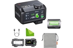 Godox iT30Pro-S Mini Flash Appareil Photo, 2.4GHz System TTL Auto-Exposition Flash de Poche, Syncronisation Haute Vitesse 1/8000s avec Écran Tactile Couleur, Compatible with Sony Cameras(Noir)