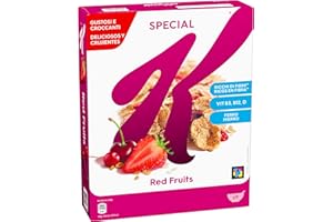 Kellogg's Special K | Gusto Frutti Rossi | Croccanti Fiocchi Multicereali con Fragole, Ciliegie e Mirtilli | Confezione Singola da 290g (1 x 290g)