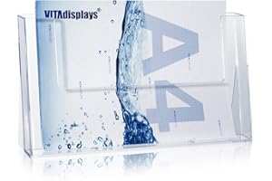 taymar Présentoir à brochures format A4 paysage