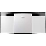 Panasonic, SC-HC212EG, 2-kanałowy system Micro Hi-Fi, 20 W, radio cyfrowe DAB+, odtwarzacz CD, Bluetooth, USB Bianco