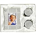 Baby Photo Frame & My First CURL Tooth Box Gift Set Birth Shower Christening New