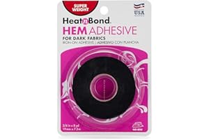 HEATNBOND THERMOWEB Super Weight Hem Adhesive for Dark Fabrics 3/4 in. x 8 yd. Roll