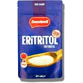 Sweetwell Erythritol Natural Powder Sweetener 400G Zero Calories Keto Diet Erythritol
