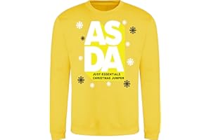 Popsicleco Asda Essential Christmas Jumper Funny Novelty Ugly Sweater Adults & Kids Sweatshirt