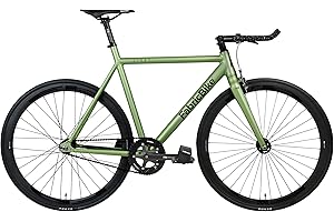 FabricBike Light – Fixed Gear bicicletta, Single Speed Fixie completa mozzo, Telaio in alluminio e forcella, ruote 28, 6 colori, 3 dimensioni, 9.45 kg (taglia M)