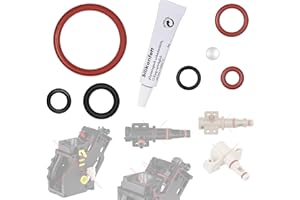 SNAPWORLD-KAFFEE Kit de maintenance de joints toriques compatible avec Philips Saeco Gaggia RI SM HD EP SUP pour groupe de distribution, bec de sortie, valve à crème | inclut un tube de graisse silicone de 6 gr