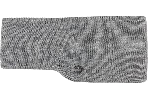 LIERYS Fascia copriorecchie Fine Merino Donna/Uomo (larghezza 7,5-10 cm) - Made in Germany - fascia in maglia a tre strati in merino - Internamente in cotone