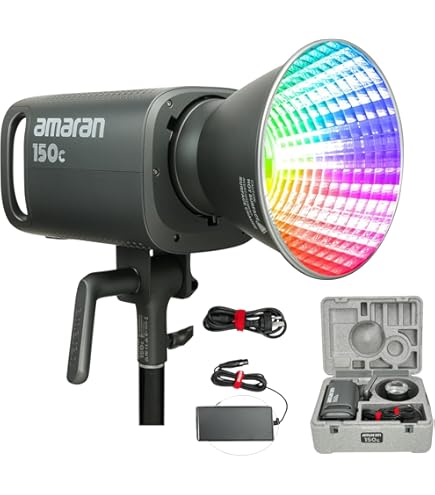 Aputure Amaran T2C RGBWW LED Tube Light 2500K to 7500K,Support APP