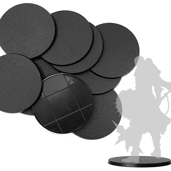 Basi In Plastica Ovali Da 10 Pezzi 90x52mm Per Giochi Da - Foto 5