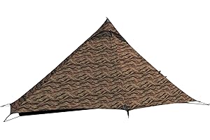 MTENPLAY TENPLAY One Man Trekking Pole Tent, Wild Backpacking Camping Mountain,Ultra-lightweight Portable 0.97KG, Waterproof PU5000mm, 20D Nylon One-piece Solo, Easy Set Up Tent for Hiking, NO Poles