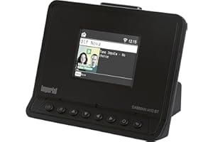 IMPERIAL DABMAN i410 BT – adapter do instalacji HiFi (radio internetowe, DAB+, nadajnik i odbiornik Bluetooth, tryb hotelowy, usługi streamingu, nagrywanie USB) – czarny