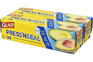 Glad Press'n Seal Film Etirable 13 m² - Lot de 2