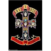 Grupo Erik Poster Sanatsal Baskı Guns n' Roses Poster Dekorasyon Oturma Odası veya Yatak Odası Dekorasyonu - Dekorasyon Odası