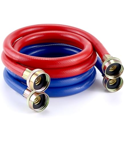 Whirlpool Genuine OEM Steam Hose Kit For Dryers - 5-Foot Replacement Kit With Adapter And O-Rings (W10044609A) - View #10