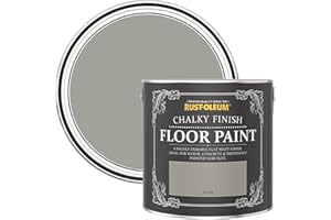 Rust-Oleum Peinture Grise Résistante aux rayures pour Sols, Finition Mate - Brume 2.5L