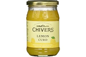 Chivers Lemon Curd, authentische englische Marmelade für süße Zitronen Liebhaber, Ideal zum Frühstück, aufs Brötchen 6er Pack 320g