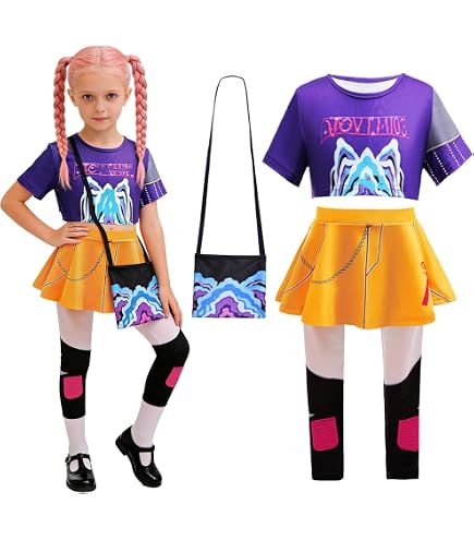 thumbnail image 2 of Rubies Unicorn Academy Sophia Wig For Kids | Teal, Magenta & Blonde Wavy Wig | Dress-Up & Costume Play 2 of 4