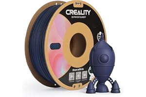 ‎CREALITY Creality CR-PLA matowy filament do druku 3D, 1,0 kg, przyjazna dla środowiska szpula kartonowa, 1,75 mm, matowy filament do drukarki 3D, dokładność wymiarowa, ≤ 0,03 mm, kompatybilna z drukarkami