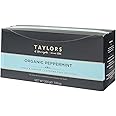Taylors of Harrogate Organic Peppermint, 100 Tea Bags (Pack of 1, Total 100 Teabags)
