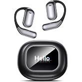 Wireless Bluetooth Headphones, Wireless Running Earbuds, Bluetooth 5.1 Sports Earbuds with Ear Hooks, Type C, IP7 Waterproof